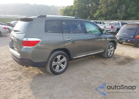 2012 Toyota Highlander Limited V6 из США, поврежденный, VIN 5TDDK3EH0CS131961